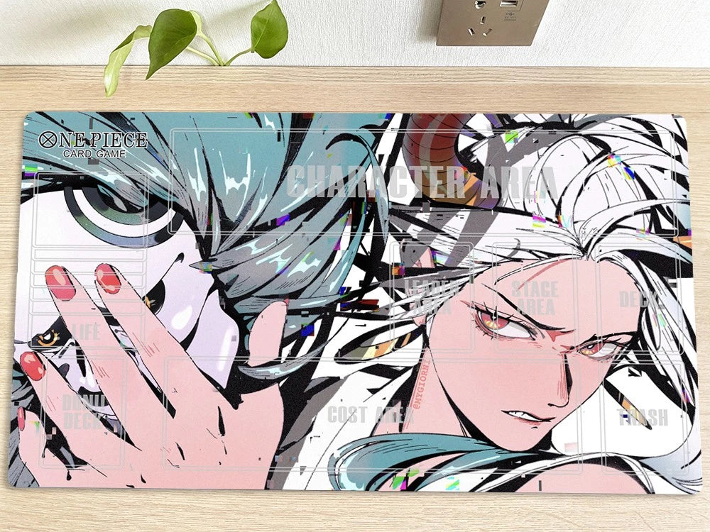 One Piece Yamato Table Playmat CCG OPCG Mat Trading Card Game Pad Mousepad Deskmat