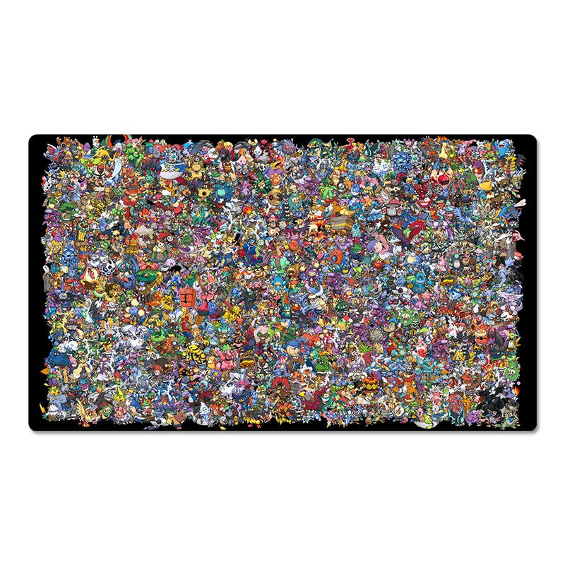 All 649 Pokemon Diamond Pearl Table Playmat Card Play Mat TCG CCG Pad Mousepad
