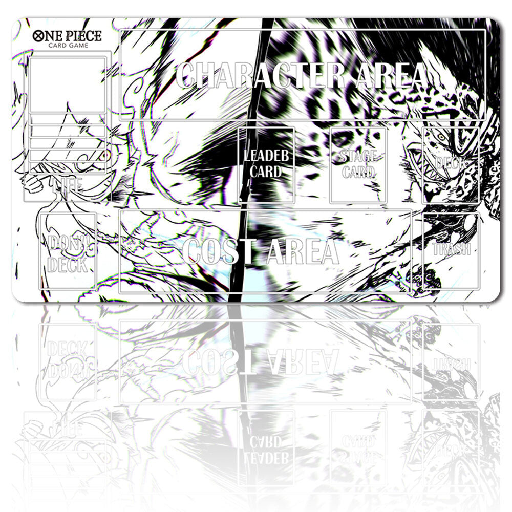 1359822 - Board Game One Piece Playmat with Zone Games Mousepad Play Mat of TCG