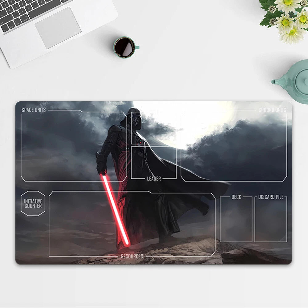 Playmat Darth Vader TCG Starwars : Unlimited Trading Card Game Play Mat Free Bag