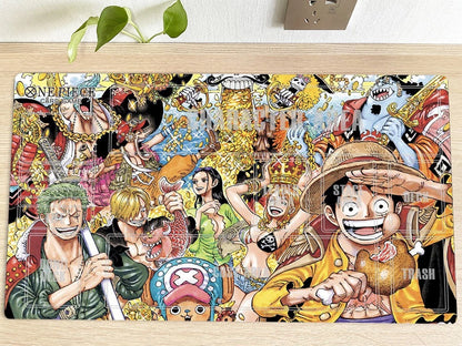 One Piece Table Playmat CCG OPCG Gaming Play Mat Trading Card Game Pad Mousepad Deskmat
