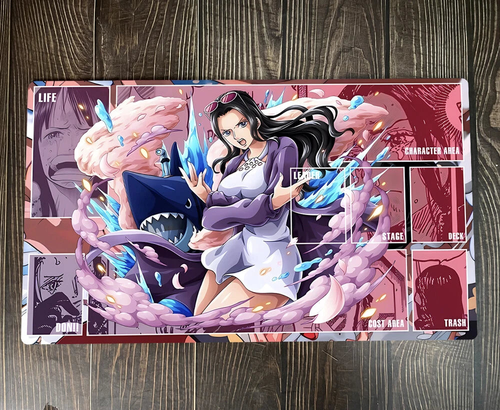 One Piece Nico Robin Duel Playmat OPCG TCG CCG Trading Card Game Mousepad Deskmat