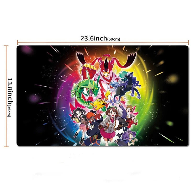 Board Game Pokemon Table Playmat PTCG TCG CCG Mat Play Pad Mousepad Free Bag