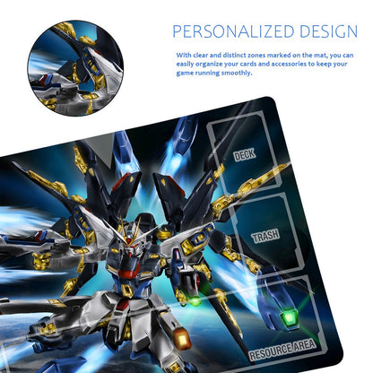 Gundam Playmat Suitable for GCG ,includes Storage Bag,24 x 14 inches (GD5101422)