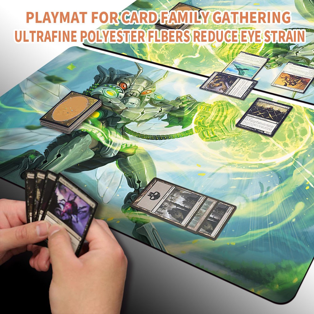 GENEMORPH IMAGO - Magic The Gathering MTG Playmat TCG CCG MTG Playmat Stitched Edge
