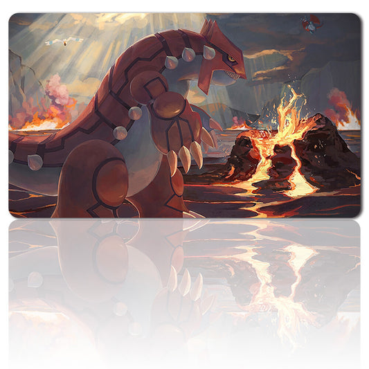 093553 - Board Game Pokemon Groudon Playmat Games Mousepad Play Mat of TCG