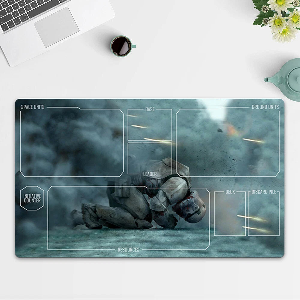 Playmat Sad Stormtroopers TCG Starwars : Unlimited Trading Card Game Mat FreeBag