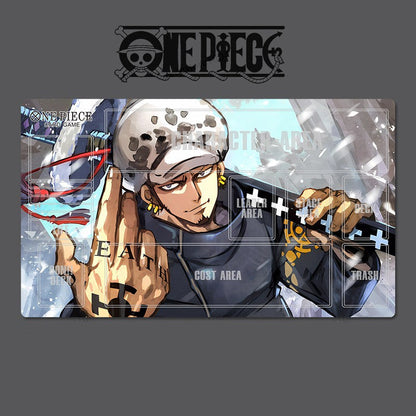 Trafalgar Law O-P Table Playmat OPCG TCG CCG Mouse Pad Trading Card Game Mat