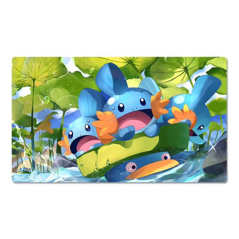 Lotad Mudkip Board Game Pokemon Table Playmat Play Mat TCG CCG Pad Mousepad