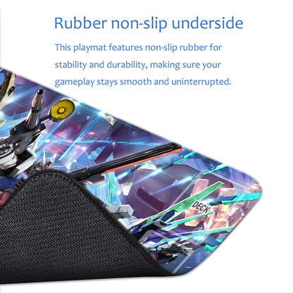 Gundam Playmat Suitable for GCG , includes Storage Bag, 24 x 14 inches (GD510149)