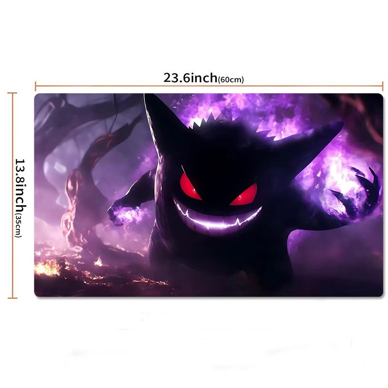 Gengar Board Game Pokemon Table Playmat TCG CCG Mat Gaming Play Pad Mousepad