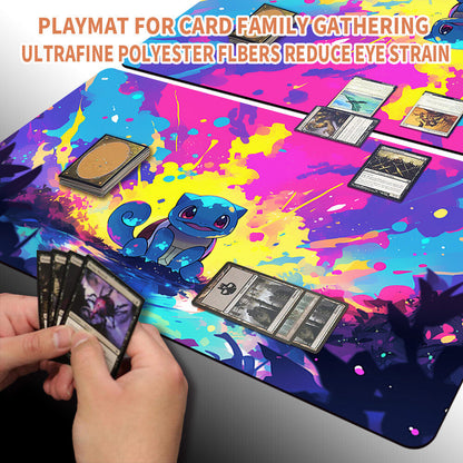 New Pokemon Squirtle Playmat Stitched Edge with | Pokemon TCG Playmat Stitched Edge | 1351546