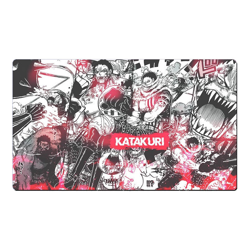 Collage of animated characters with 'Katakuri' logo on a white background