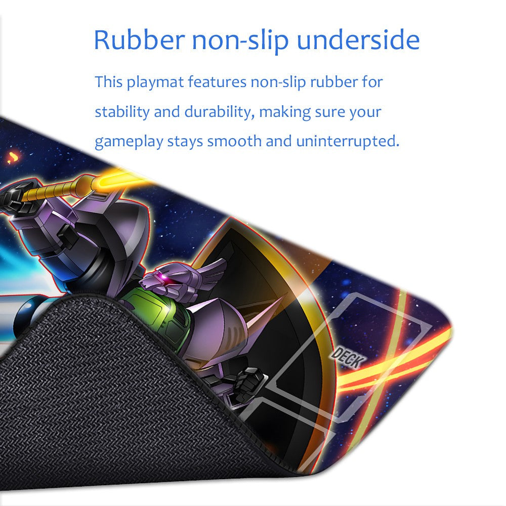Gundam Playmat Suitable for GCG , includes Storage Bag, 24 x 14 inches (640532)