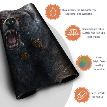 LUMRA, BELLOW OF THE WOODS - Magic The Gathering MTG Playmat TCG CCG MTG Playmat Stitched Edge