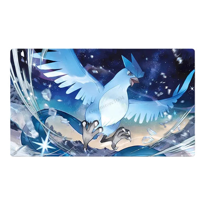 Articuno Board Game Pokemon Table Playmat TCG CCG Mat Gaming Play Pad Mousepad