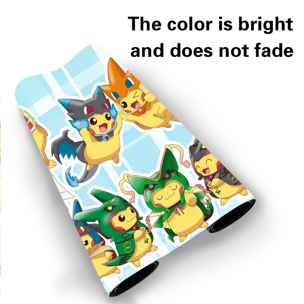 Pikachu Pokemon Table Playmat PTCG TCG CCG Mouse Pad Trading Card Game Mat Bag