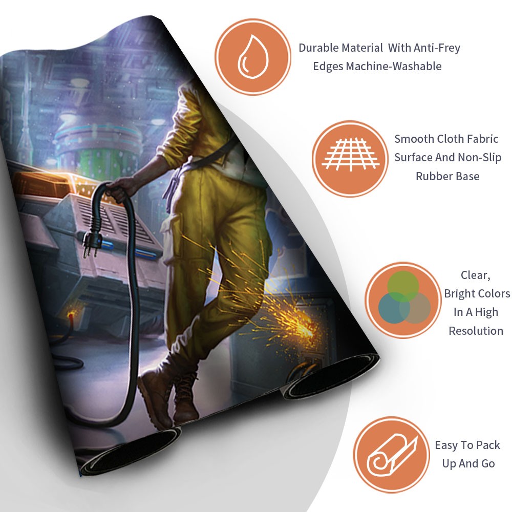 NEGATE - MTG Playmat | TCG CCG Card Game Mat | Non-Slip Base