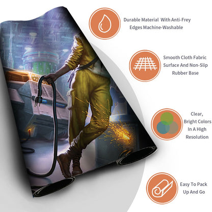 NEGATE - MTG Playmat | TCG CCG Card Game Mat | Non-Slip Base