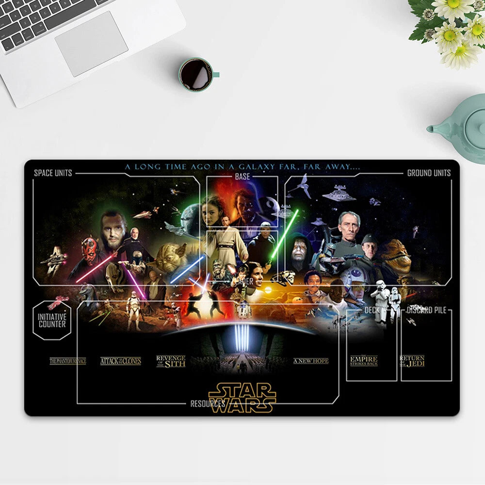 Playmat SW Family TCG Starwars : Unlimited Trading Card Game Play Mat Free Bag