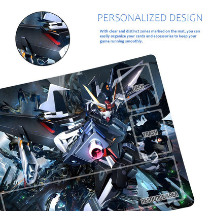 Gundam Playmat Suitable for GCG ,includes Storage Bag, 24 x 14 inches (GD5101410)