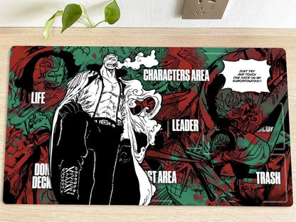 One Piece Smoker Table Playmat OPCG TCG CCG Mouse Pad Trading Card Game DeskMat