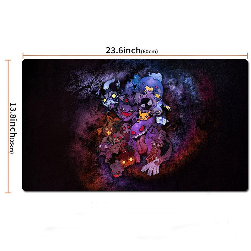 Ghost Board Game Pokemon Table Playmat TCG CCG Card Game Play Mat Mousepad