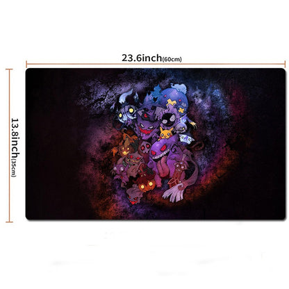 Ghost Board Game Pokemon Table Playmat TCG CCG Card Game Play Mat Mousepad