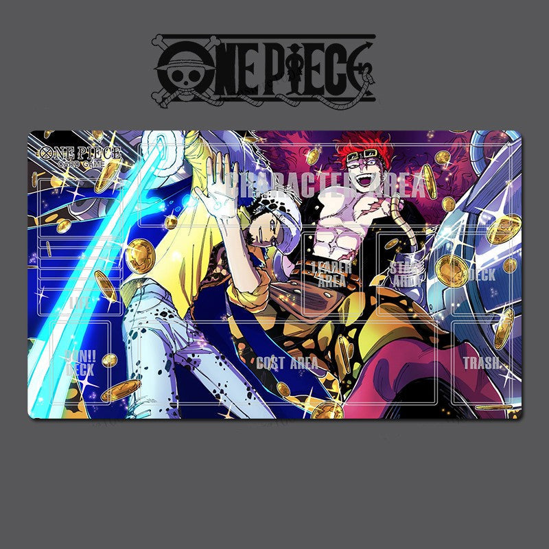 Eustass Kid Trafalgar Law O-P Playmat OPCG TCG CCG Pad Trading Card Game Mat