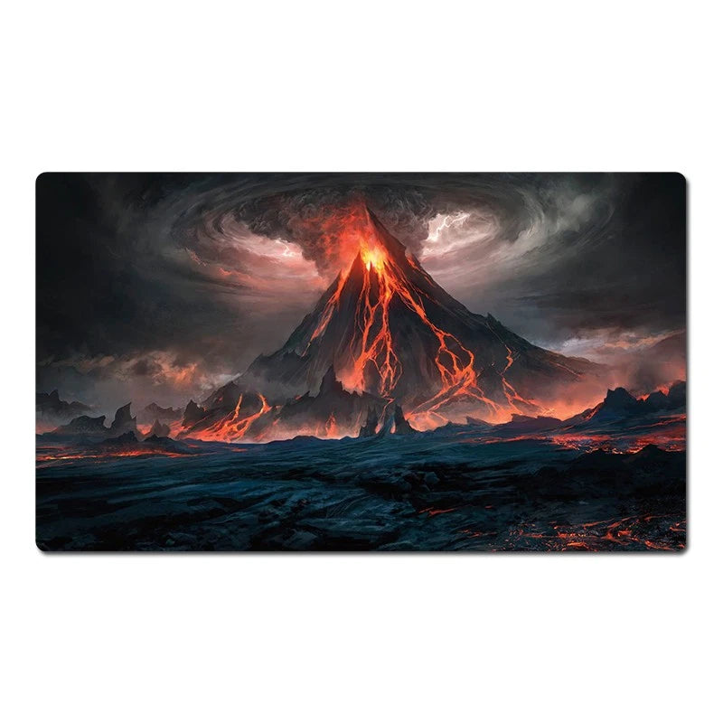 Magic the Gathering Mount Doom Playmat MTG TCG CCG Pad Trading Card Game Mat