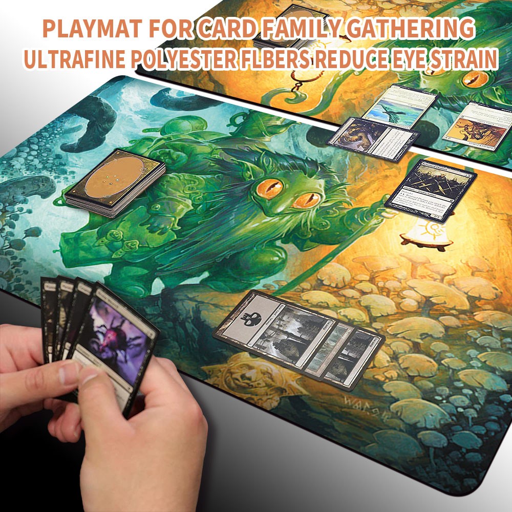 MUTABLE EXPLORER - MTG Playmat | TCG CCG Card Game Mat | Non-Slip Base