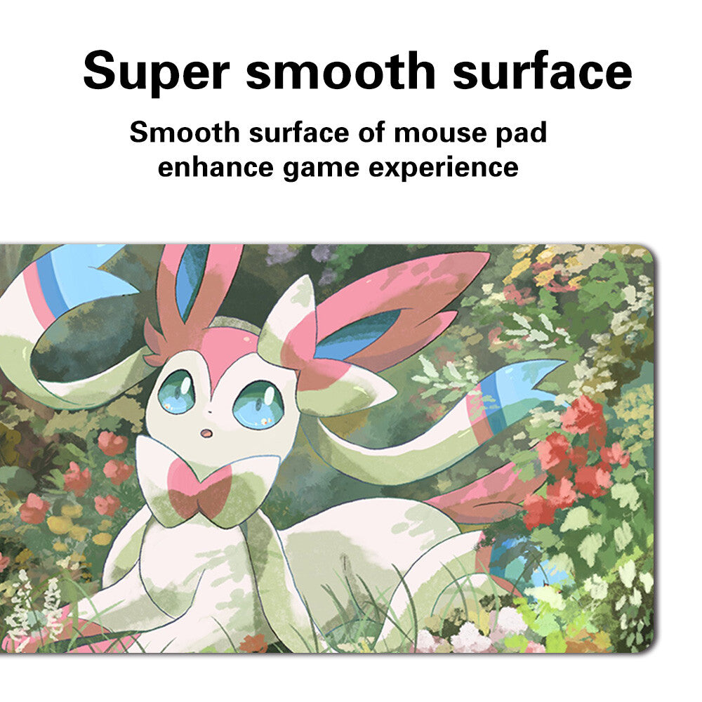 08825 - Board Game Pokemon Eevee Sylveon Playmat Games Mousepad Play Mat of TCG