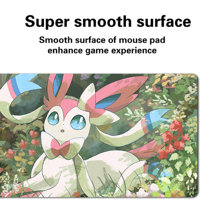 08825 - Board Game Pokemon Eevee Sylveon Playmat Games Mousepad Play Mat of TCG