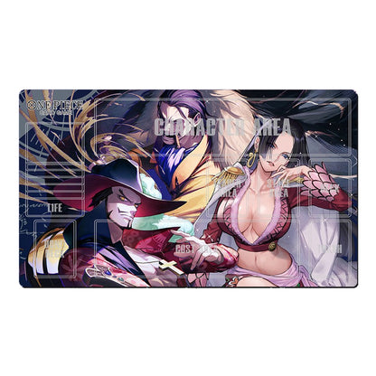Sir Crocodile Boa·Hancock One Piece Table Playmat OPCG TCG CCG Trading Card Game Mat