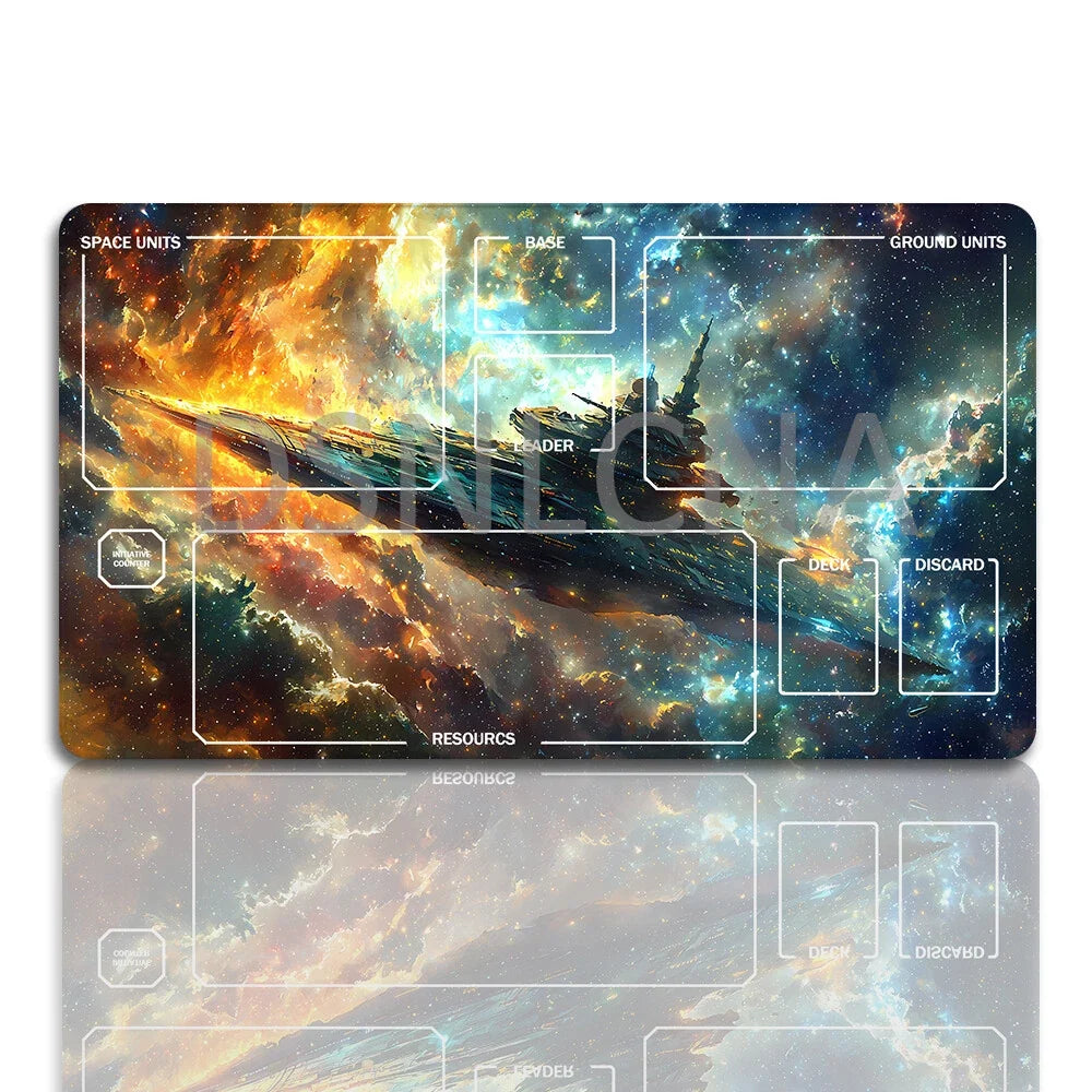 Star Wars Unlimited Playmat Stitched Edge Protective Mat Free Storage Bag Size 24X14IN 240875