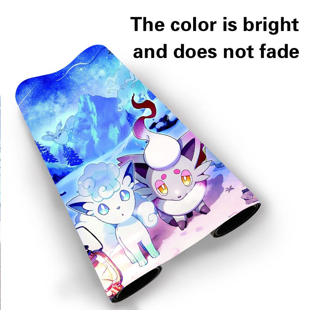 Snowy Gathering Board Game Pokemon Playmat Card Play Mat TCG CCG Pad Mousepad