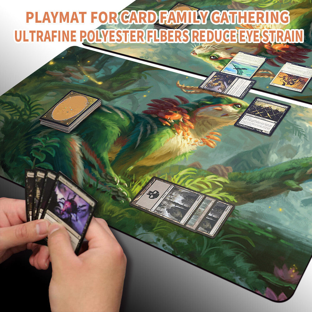 ELUSIVE OTTER - Magic The Gathering MTG Playmat TCG CCG MTG Playmat Stitched Edge