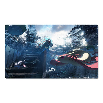 Marshtomp Totodile Pokemon Table Playmat PTCG TCG CCG Pad Trading Card Game Mat