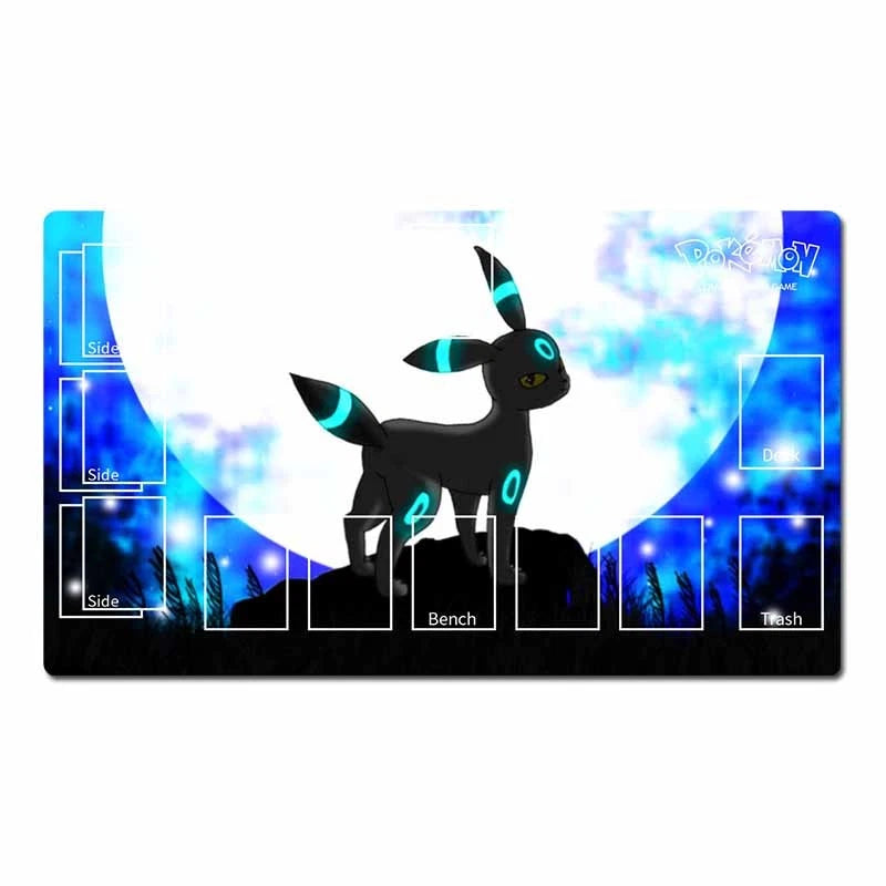 Umbreon Board Card Game Pokemon Table Playmat TCG CCG PTCG Trading Card Game Deskmat