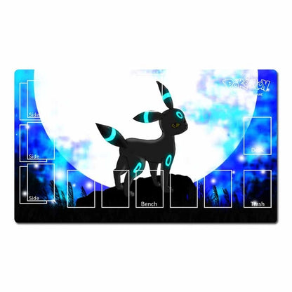 Umbreon Board Card Game Pokemon Table Playmat TCG CCG PTCG Trading Card Game Deskmat