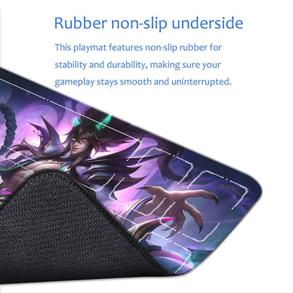 Thresh -League Of Legends Riftbound Playmat 24x14 in + Free Storage Bag