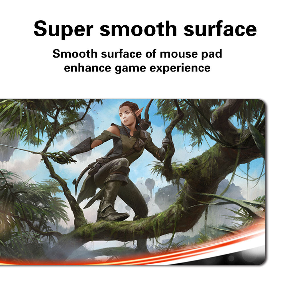 Nissa Vastwood Seer - Board Game MTG Playmat Games Mousepad Play Mat of TCG