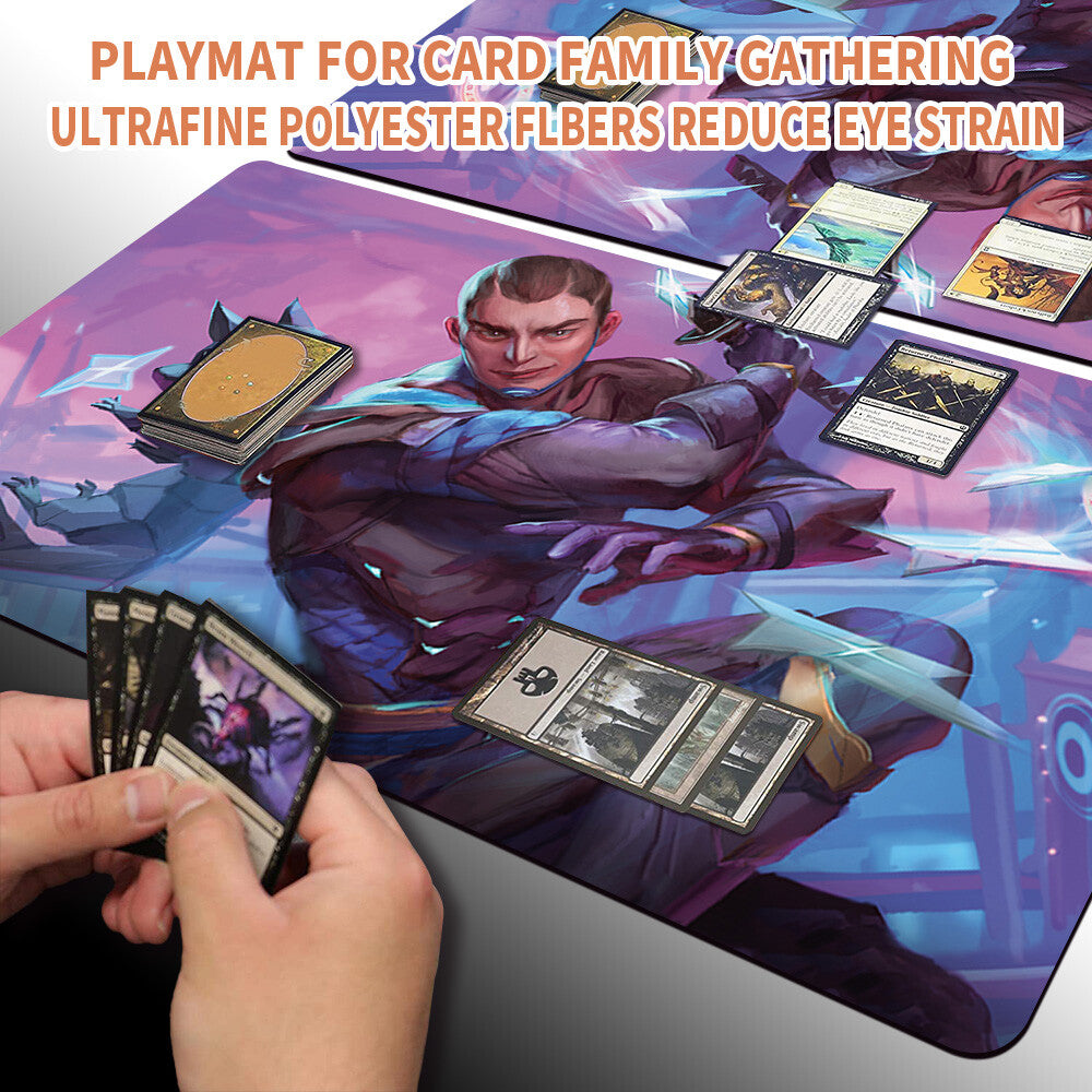 KAITO, CUNNING INFILTRATOR - Magic The Gathering MTG Playmat TCG CCG MTG Playmat Stitched Edge