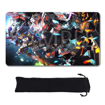 Gundam Playmat Suitable for GCG , includes Storage Bag,24 x 14 inches (GD5101413)