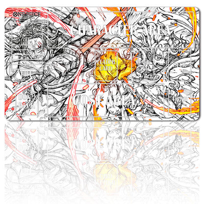 1265200 - Board Game One Piece Playmat with Zone Games Mousepad Play Mat of TCG