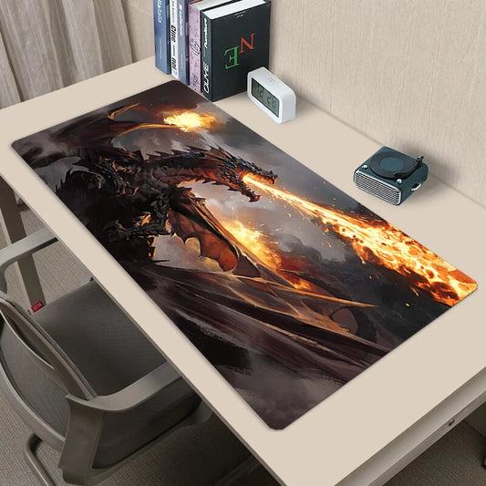 Drakuseth, Maw of Flames MTG Playmat Trading Card Game Mat TCG CCG Pad 40X70CM