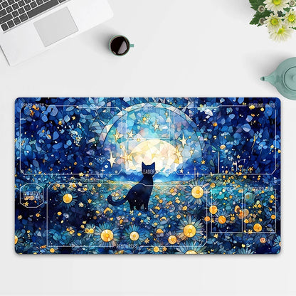 Playmat Artistic Cat TCG Starwars : Unlimited Trading Card Game Mat Free Bag