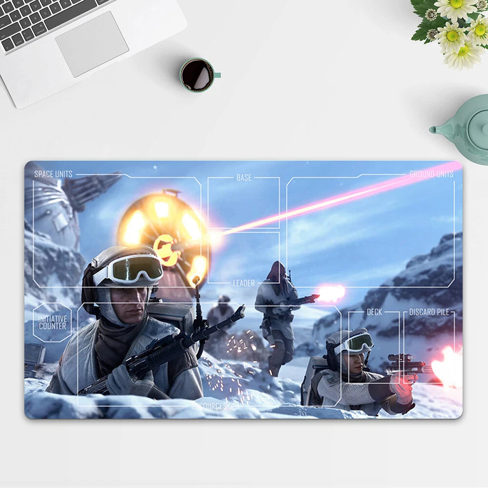 Playmat Battlefront TCG Starwars : Unlimited Trading Card Game Play Mat Free Bag