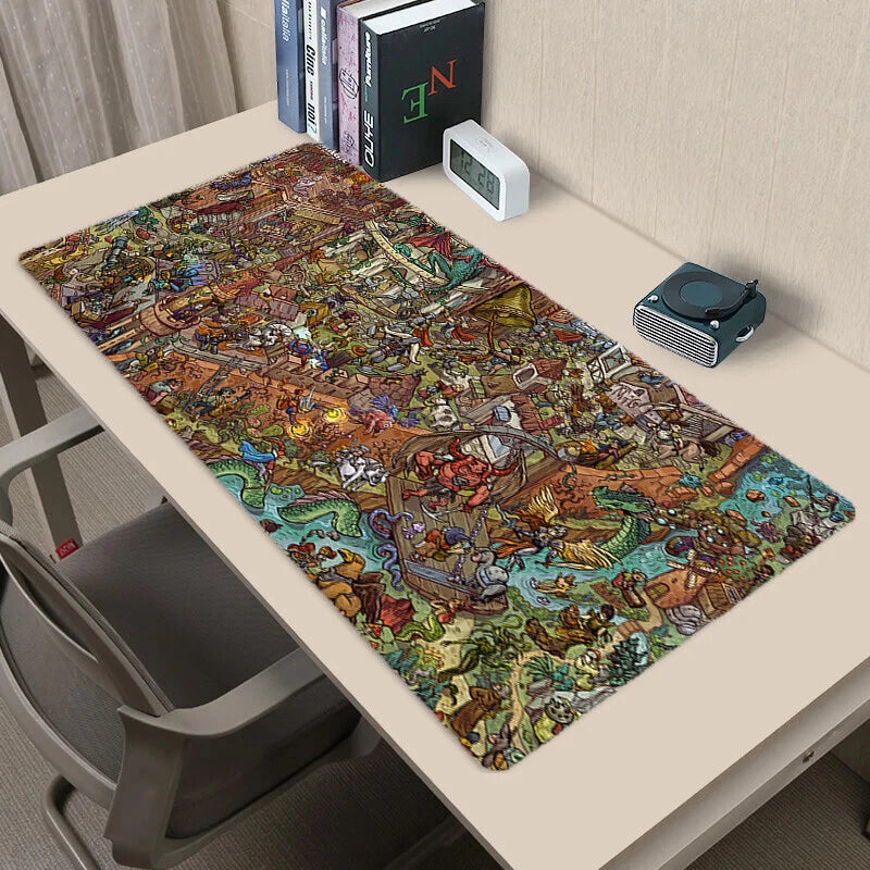 WHERE'S FBLTHP Magic The Gathering Card Game MTG Playmat TCG CCG Mat PAD 40X70CM