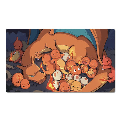 Charizard Board Game Pokemon Playmat Card Games Play Mat TCG CCG Pad Mousepad